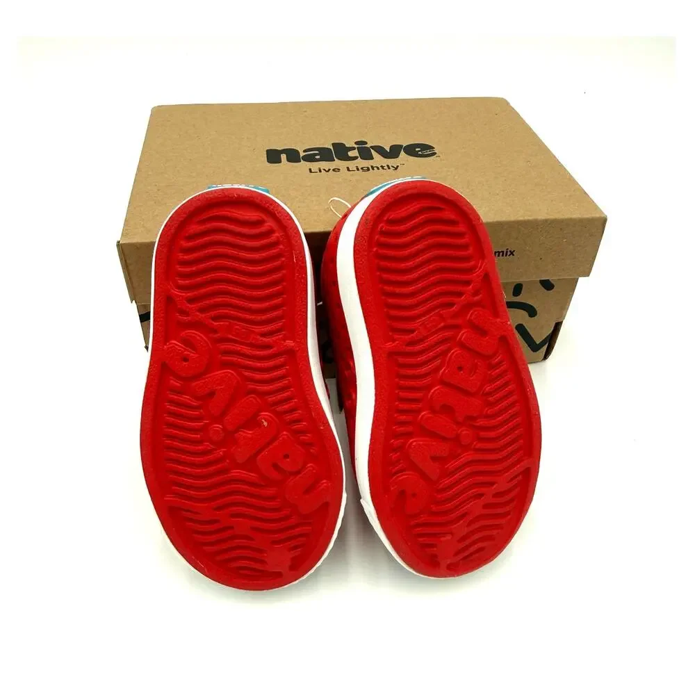 New! Native Jefferson Child Shoes - Torch Red - c5 (toddler 5)